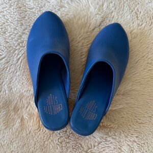 Charlotte Stone Royal Blue Mules